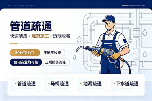 肇庆管道疏通