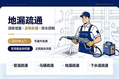 肇庆地漏疏通