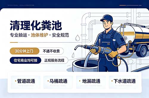肇庆清理化粪池